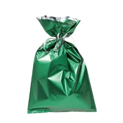 DecoWoerner Bolsitas Con Cordón>Bolsa De Regalo, Tono Mate, Color Oscuro, 15 X 25 Cm