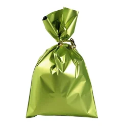 DecoWoerner Bolsitas Con Cordón>Bolsa De Regalo, Verde Claro, Turquesa, 20 X 35 Cm