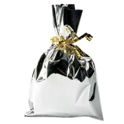 DecoWoerner Bolsitas Con Cordón>Bolsa De Regalos, Brillante, , 15 X 25 Cm