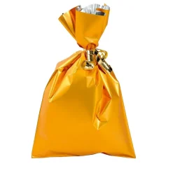 DecoWoerner Bolsitas Con Cordón>Bolsa De Regalos, Mate, Cobre, 15 X 25 Cm
