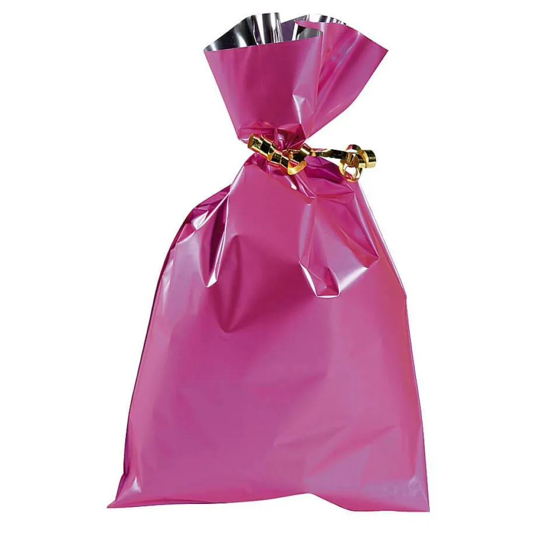 DecoWoerner Bolsitas Con Cordón>Bolsa De Regalos, Mate, Color Fucsia, 20 X 35 Cm