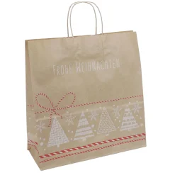 DecoWoerner Bolsas De Regalo Y Bolsas Portátiles>Bolsa De Transporte Abetos De Invierno 50 Unidades