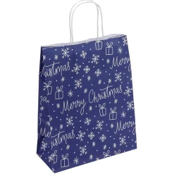 DecoWoerner Bolsas De Regalo Y Bolsas Portátiles>Bolsa De Transporte Nochebuena 50 Unidades