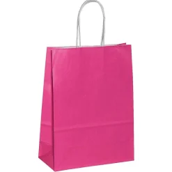 DecoWoerner Bolsas De Regalo Y Bolsas Portátiles>Bolsa "Uni", 24 X 18 Cm, Color Fucsia