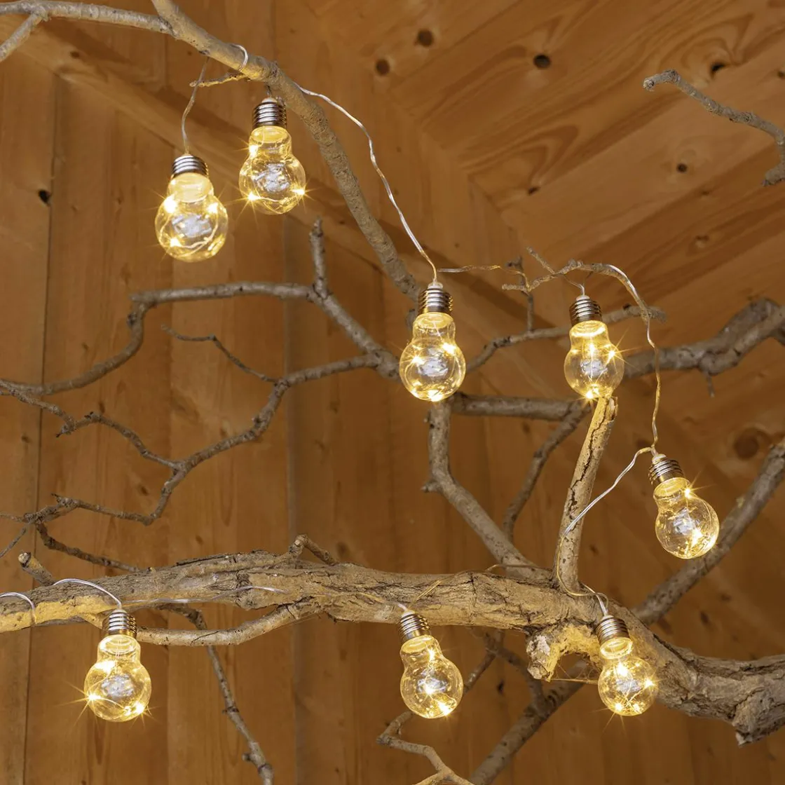 DecoWoerner Luz Decorativa|Decoración Temática>Bombillas Solares Cadena De Luces LED 450 Cm