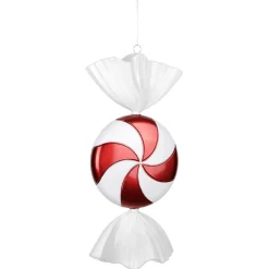 DecoWoerner Chupetes Xxl>Bombón Decorativo -rojo, Ø 20 Cm