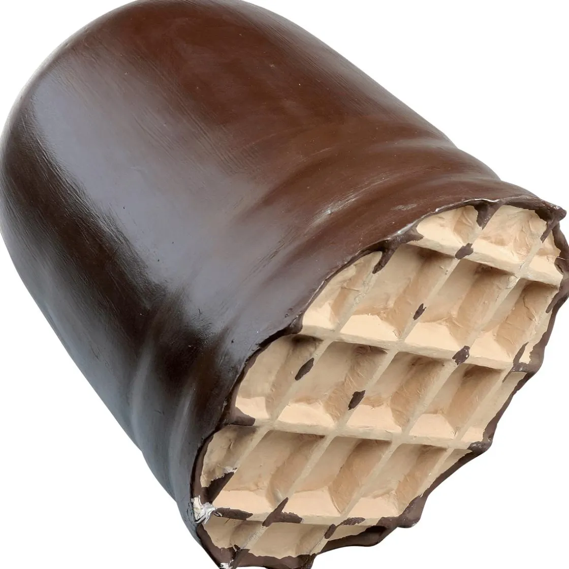 DecoWoerner Chupetes Xxl|Chocolate Y Helados>Bombón Relleno De Merengue XXL Alimento De Imitación 35 Cm