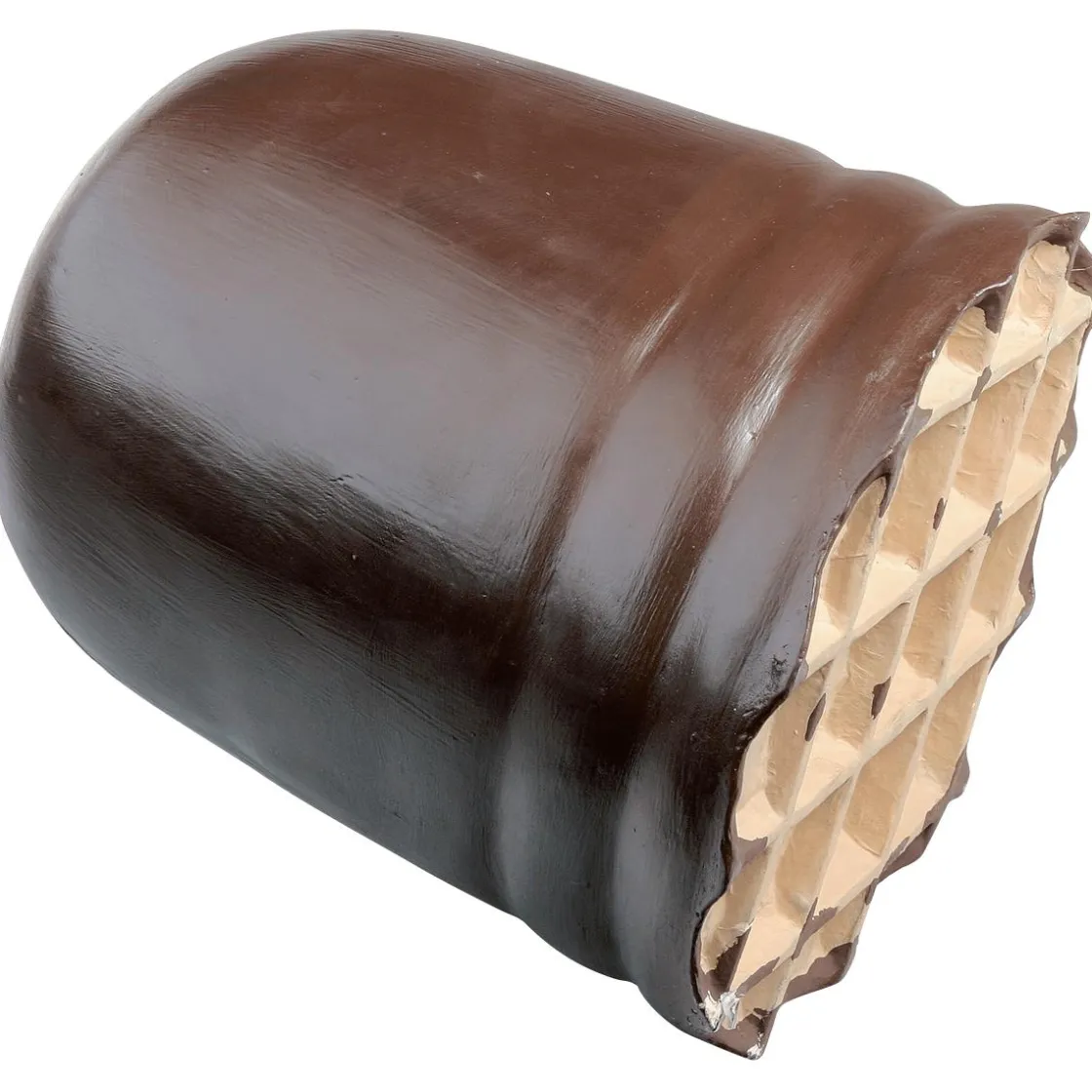 DecoWoerner Chupetes Xxl|Chocolate Y Helados>Bombón Relleno De Merengue XXL Alimento De Imitación 35 Cm