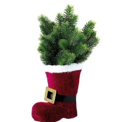 DecoWoerner Figuras De Navidad>Bota De Papá Noel Altura 25 Cm