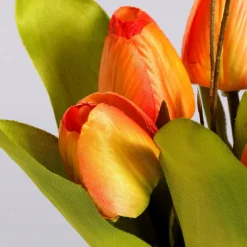DecoWoerner Decoración De Primavera|Flores Artificiales>Buqué De Tulipanes Artificiales , 30 Cm