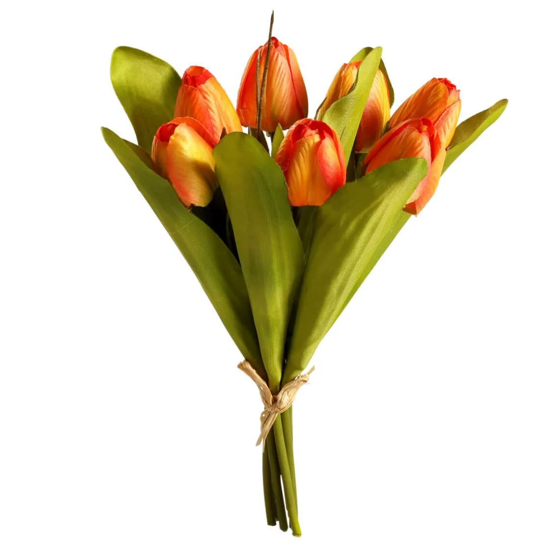 DecoWoerner Decoración De Primavera|Flores Artificiales>Buqué De Tulipanes Artificiales , 30 Cm