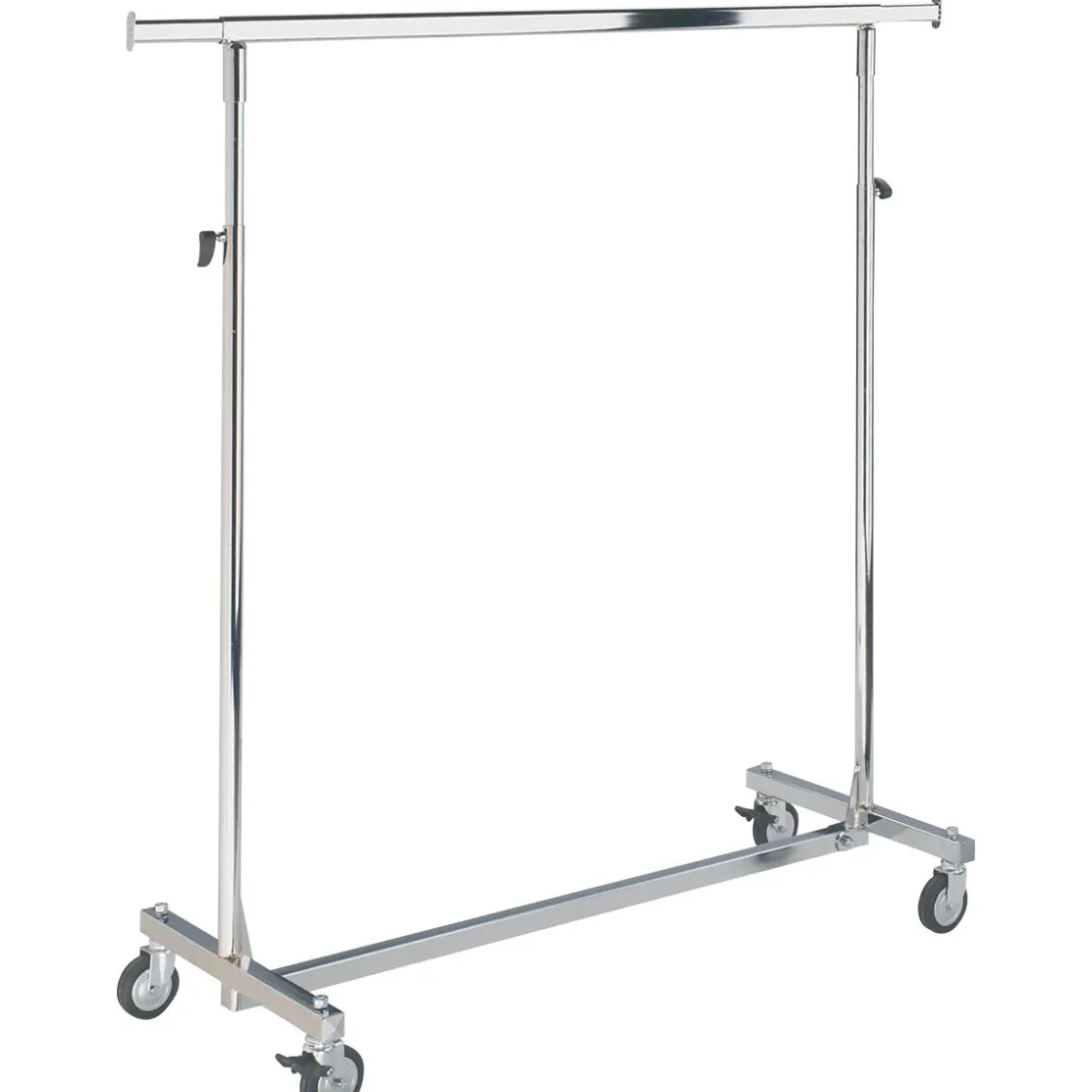 DecoWoerner Percheros>Caballete De Rodillos Plegable, Regulable En Altura, 1 M De Ancho