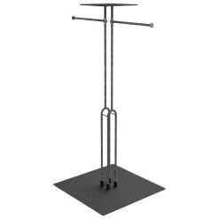 DecoWoerner Percheros>Caballete De Suspensión De 2 Brazos LOFT 145 Cm
