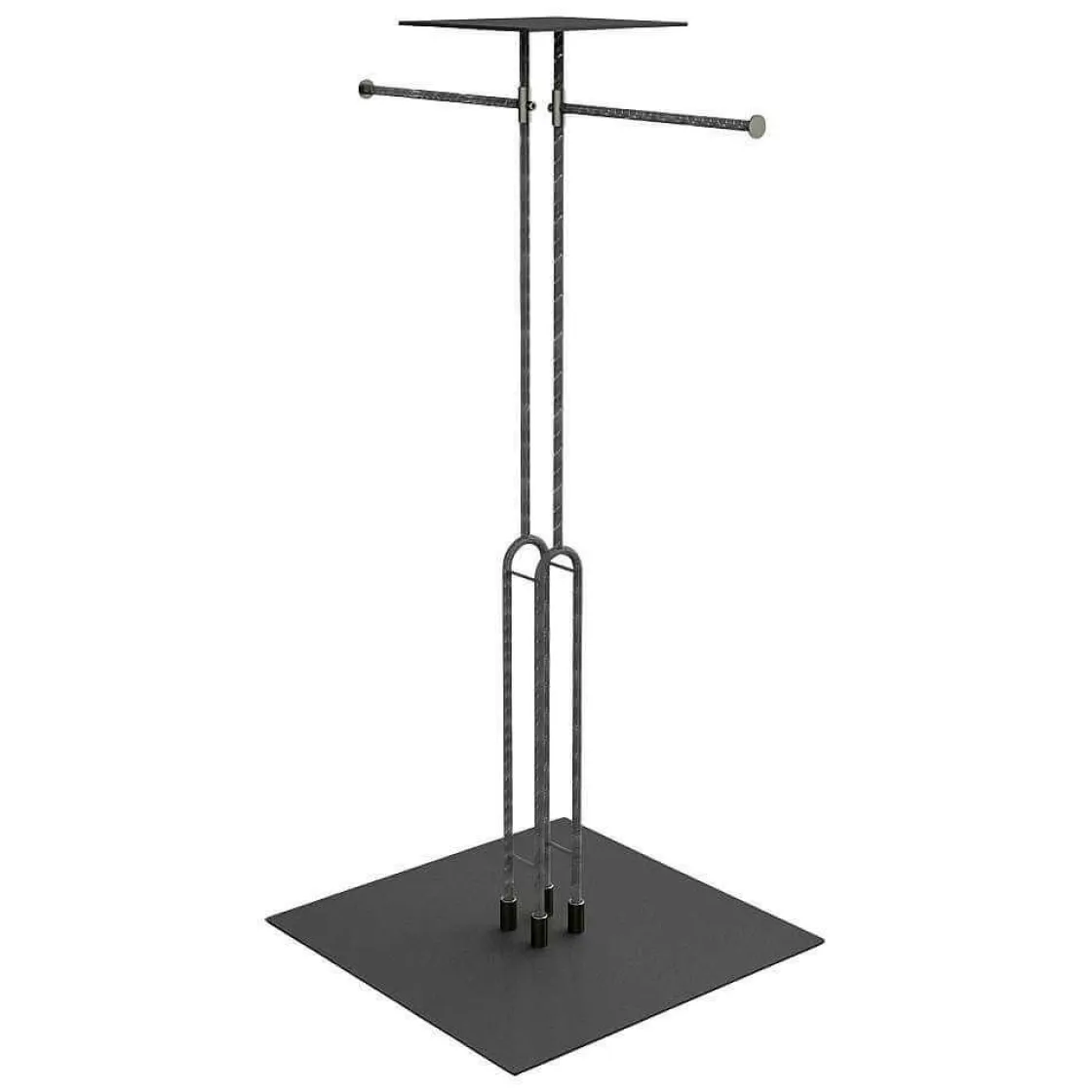 DecoWoerner Percheros>Caballete De Suspensión De 2 Brazos LOFT 145 Cm