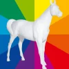 DecoWoerner Decoración De Animales>Caballo Decorativo, Altura: 195 Cm