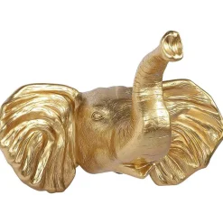 DecoWoerner Decoración De Animales>Cabeza De Elefante Anchura 109 Cm,