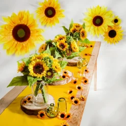 DecoWoerner Decoración De Otoño|Cabezas De Flores Artificiales><noscript><img width=