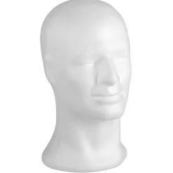 DecoWoerner Maniquíes|Ayudas Y Herramientas De Decoración>Cabeza Decorativa De Poliestireno, Altura 31 Cm