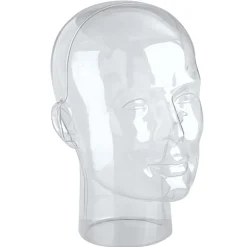 DecoWoerner Expositores Para Tiendas|Maniquíes>Cabeza Decorativa, Hombre, Color Claro