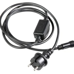 DecoWoerner Luces De Navidad>Cable De Conexión IP44 Para Productos LED Sistema IP67, Negro