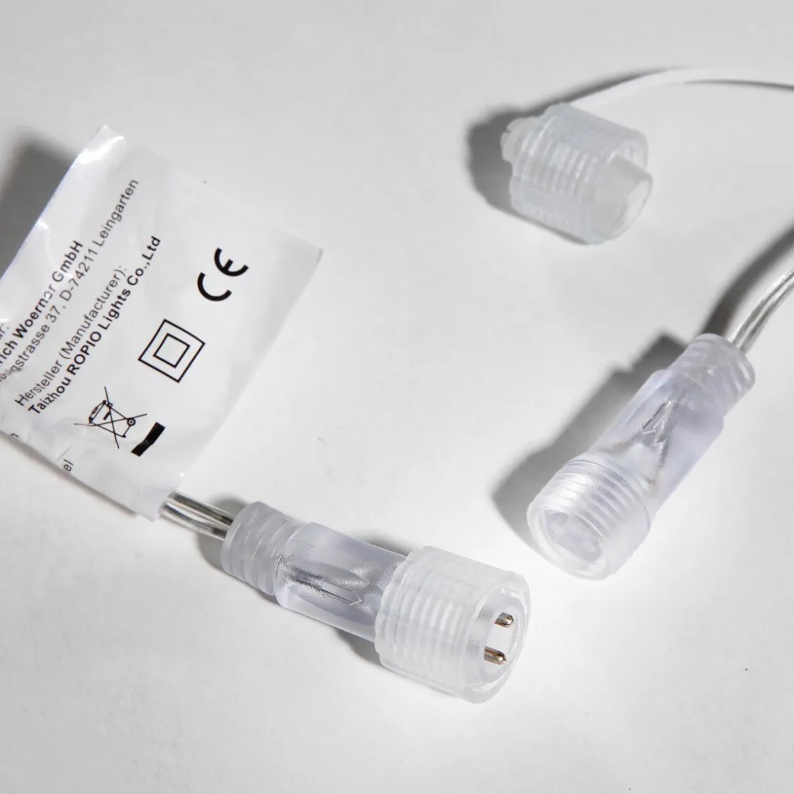 DecoWoerner Luces De Navidad>Cable De Conexión Para Productos LED Sistema IP 20, Claro