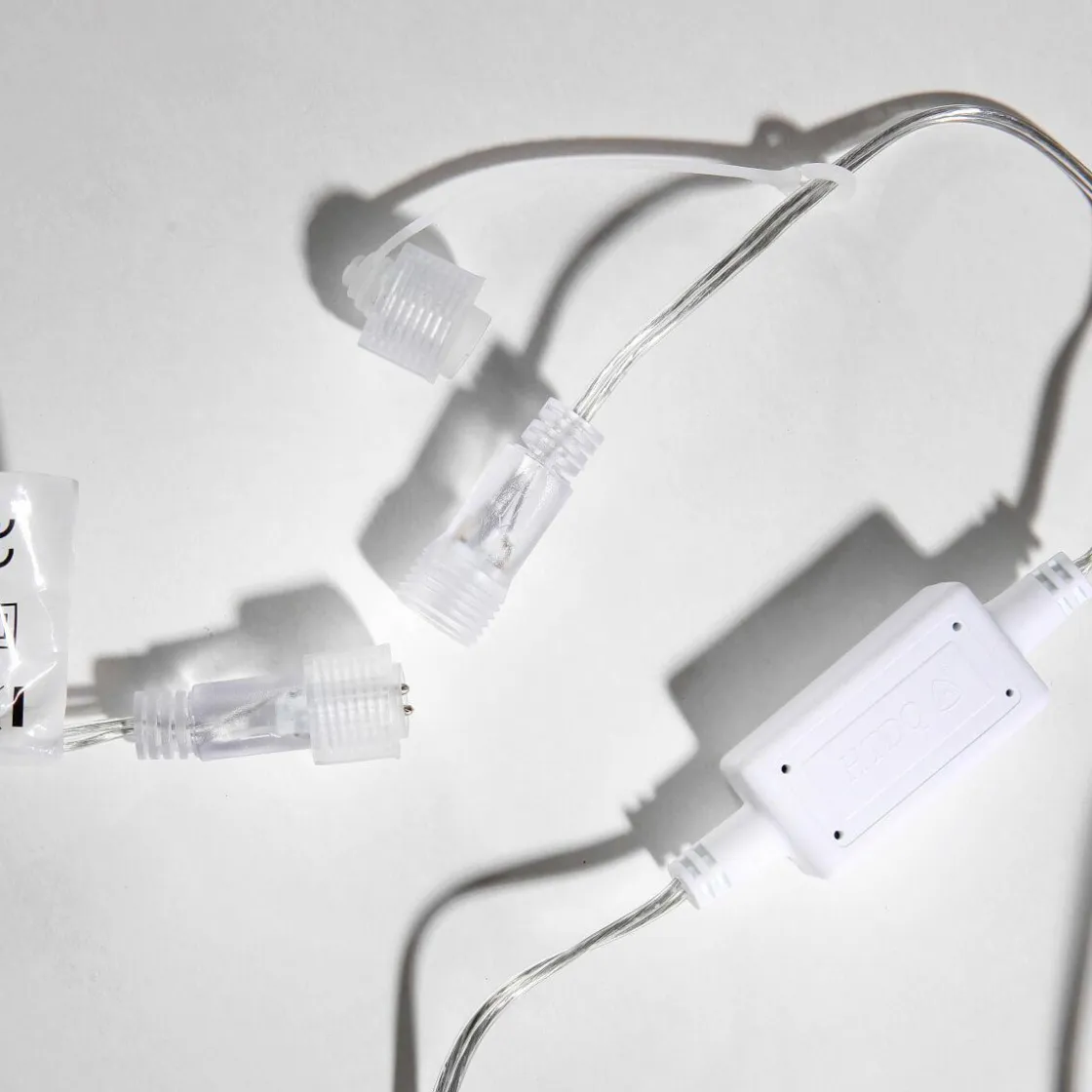DecoWoerner Luces De Navidad>Cable De Conexión Para Productos LED Sistema IP 20, Claro