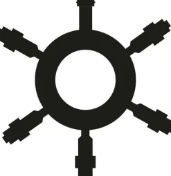 DecoWoerner Luces De Navidad>Cable De Distribución 5-veces Para LED Profi System,