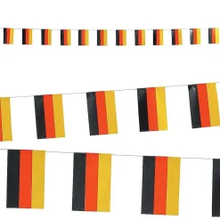 DecoWoerner Decoración Temática>Cadena De Banderas Alemania Papel 5 M
