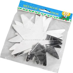 DecoWoerner Estrella De Navidad>Cadena De Estrellas De Plástico Ø 15 Cm, 200 Cm