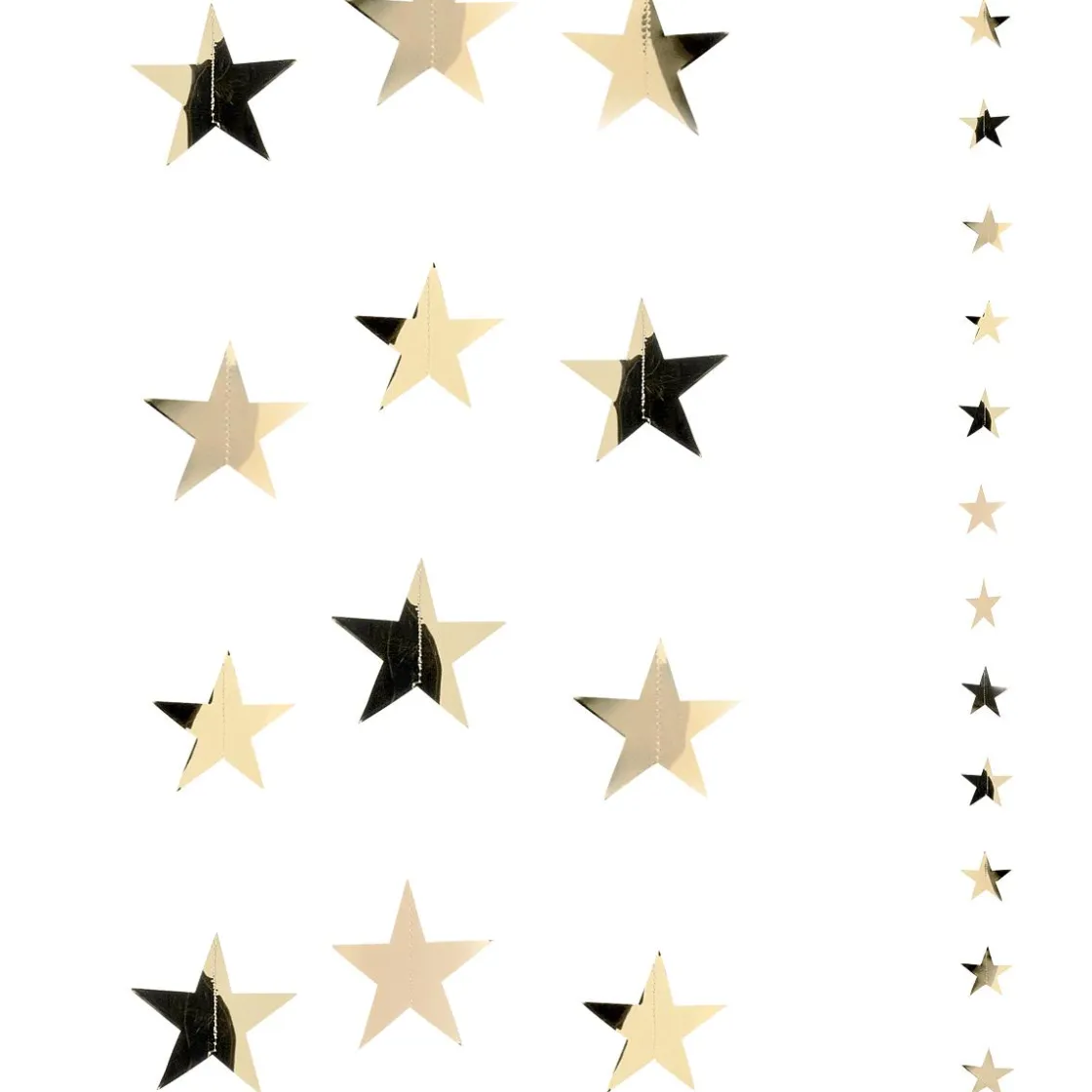 DecoWoerner Estrella De Navidad>Cadena De Estrellas De Plástico Ø 7 Cm, 200 Cm, 3 Piezas