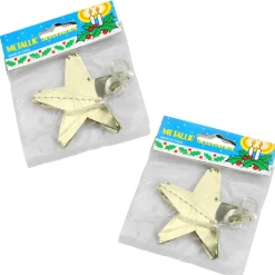 DecoWoerner Estrella De Navidad>Cadena De Estrellas De Plástico Ø 10 Cm, 200 Cm, 2 Piezas