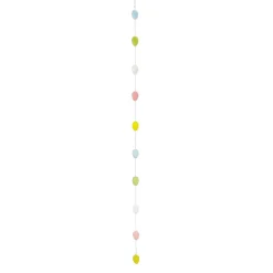 DecoWoerner Decoración De Pascua>Cadena De Huevos De Pascua Deco Pastel 160 Cm