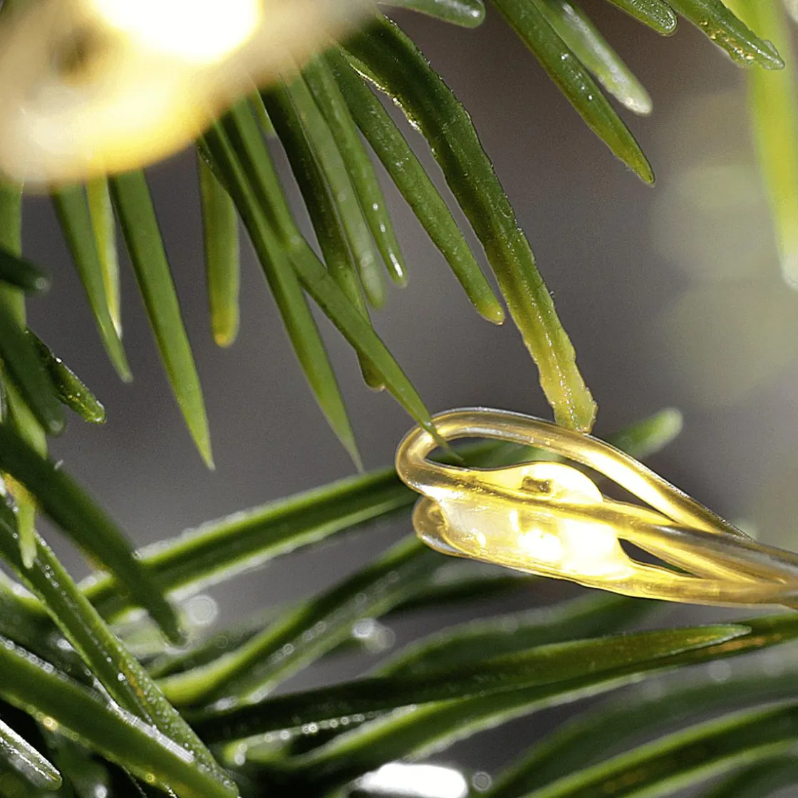 DecoWoerner Luces De Navidad>Cadena De Luces LED Con Alambre Fuegos Artificiales Para Exteriores, 240 LED, 6 M