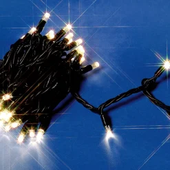 DecoWoerner Luces De Navidad>Cadena De Luces LED Con Tramos Acoplables Para Exteriores IP67, 100 LED, 10 M, Sin Cable