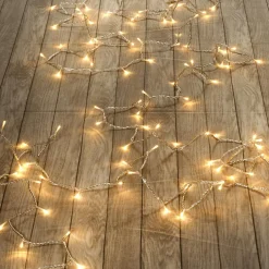 DecoWoerner Luces De Navidad>Cadena De Luces LED Con Tramos Acoplables Para Interiores, 100 LED, 10 M, Sin Cable