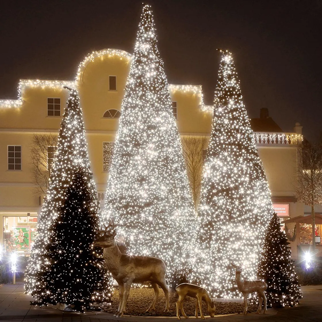 DecoWoerner Luces De Navidad>Cadena De Luces LED Con Tramos Acoplables Para Exteriores IP67, 240 LED, 24 M, Sin Fuente De Alimentación