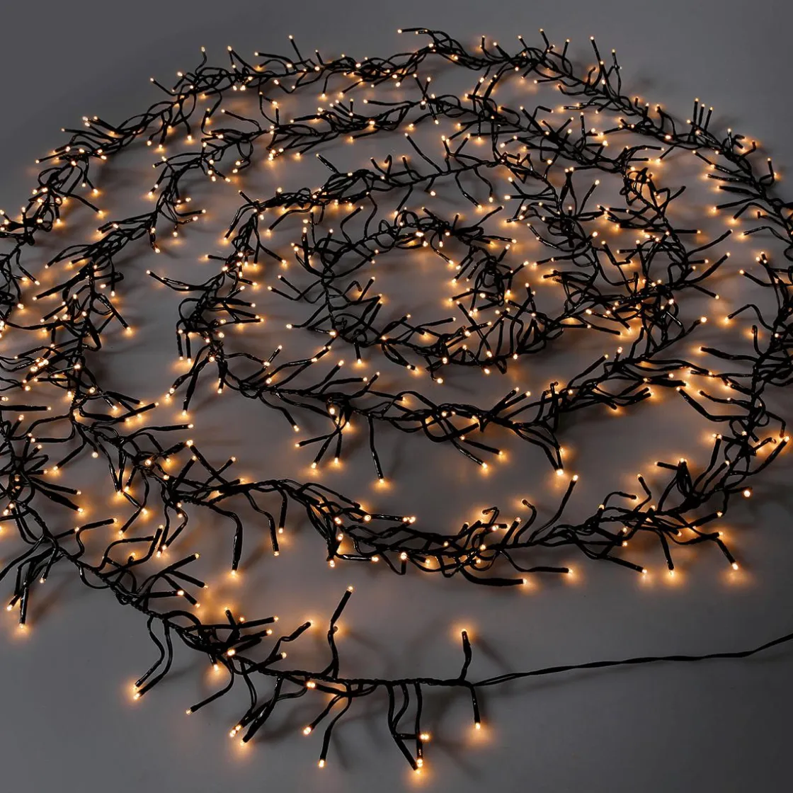 DecoWoerner Luces De Navidad>Cadena De Luces LED Con Temporizador Para Exterior, 13,5 M