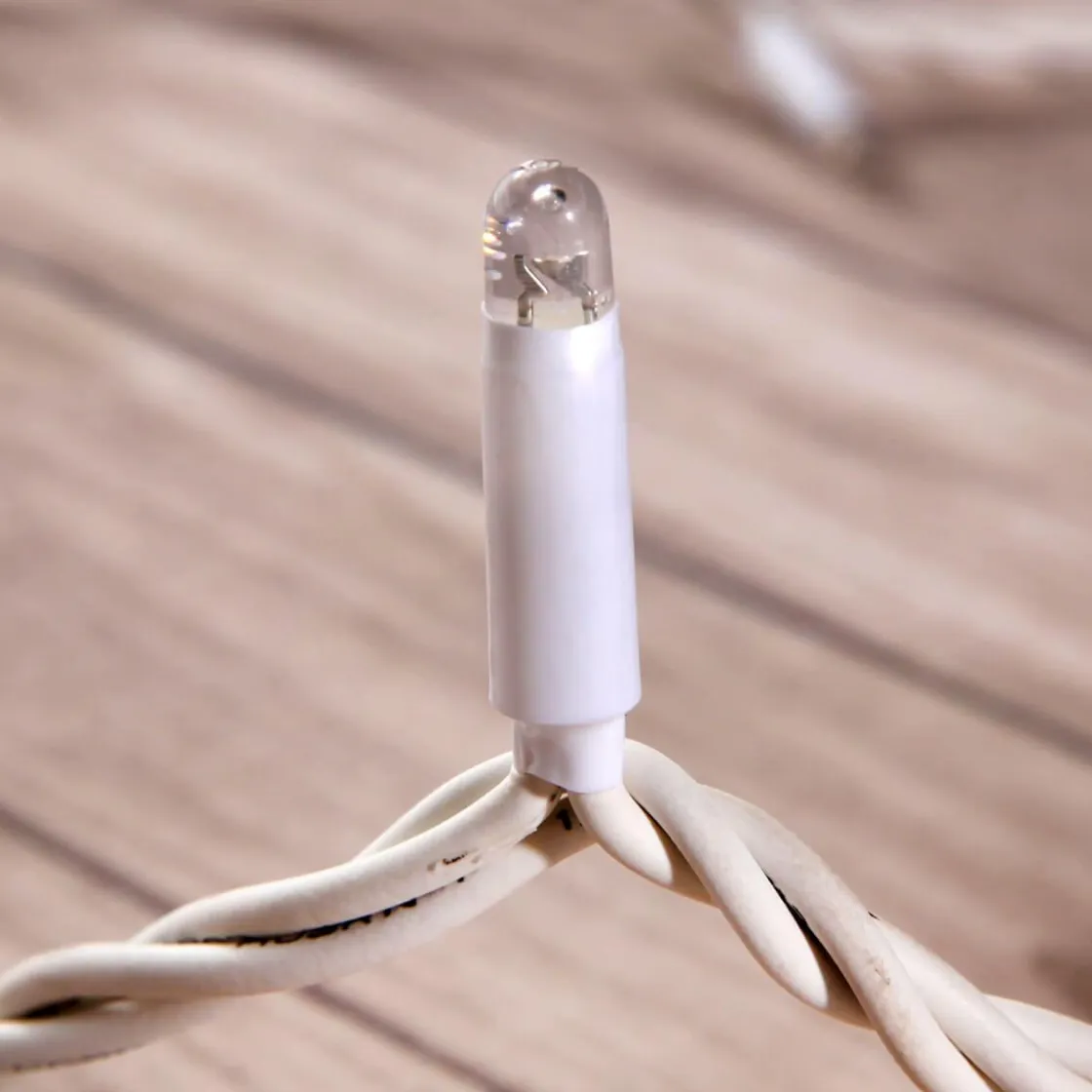 DecoWoerner Luces De Navidad>Cadena De Luces LED De Acoplamiento Para Exteriores IP67, 10 M Sin Cable De Alimentación,