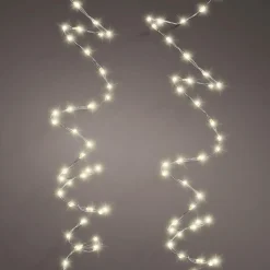 DecoWoerner Decoración Temática|Luces De Navidad>Cadena De Luces LED De Alambre Con Luz Adicional, IP44