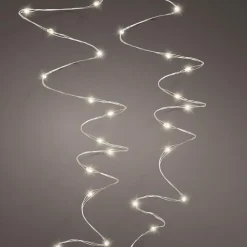 DecoWoerner Decoración Temática|Luces De Navidad>Cadena De Luces LED De Alambre Con Mucha Luz