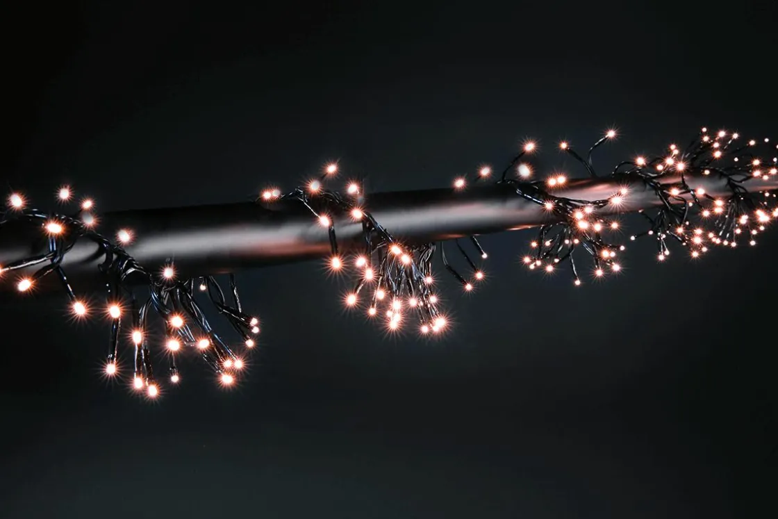 DecoWoerner Luces De Navidad>Cadena De Luces LED Intermitentes Con Temporizador Para Exteriores, 10 M