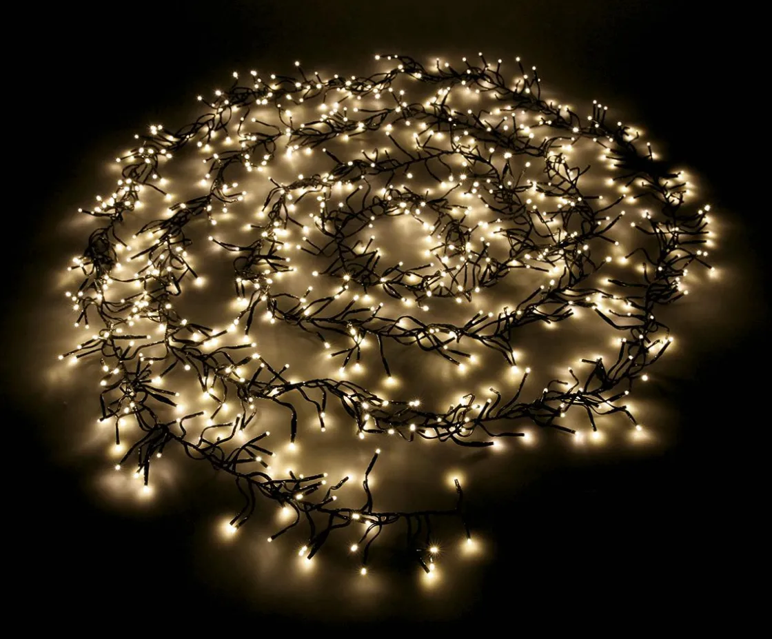 DecoWoerner Luces De Navidad>Cadena De Luces LED Intermitentes Con Temporizador Para Exteriores, 10 M