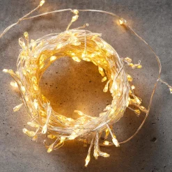 DecoWoerner Luces De Navidad>Cadena De Luces LED Twinkle Para Exterior, 10 M,