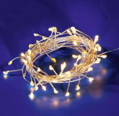 DecoWoerner Luces De Navidad>Cadena De Luces LED Twinkle Para Exterior, 10 M,