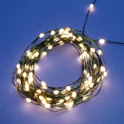 DecoWoerner Luces De Navidad>Cadena De Luces LED XL Con Alambre Para Exteriores, 100 LED, 10 M