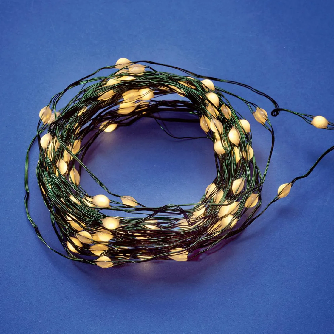 DecoWoerner Luces De Navidad>Cadena De Luces LED XL Con Alambre Para Exteriores, 100 LED, 10 M