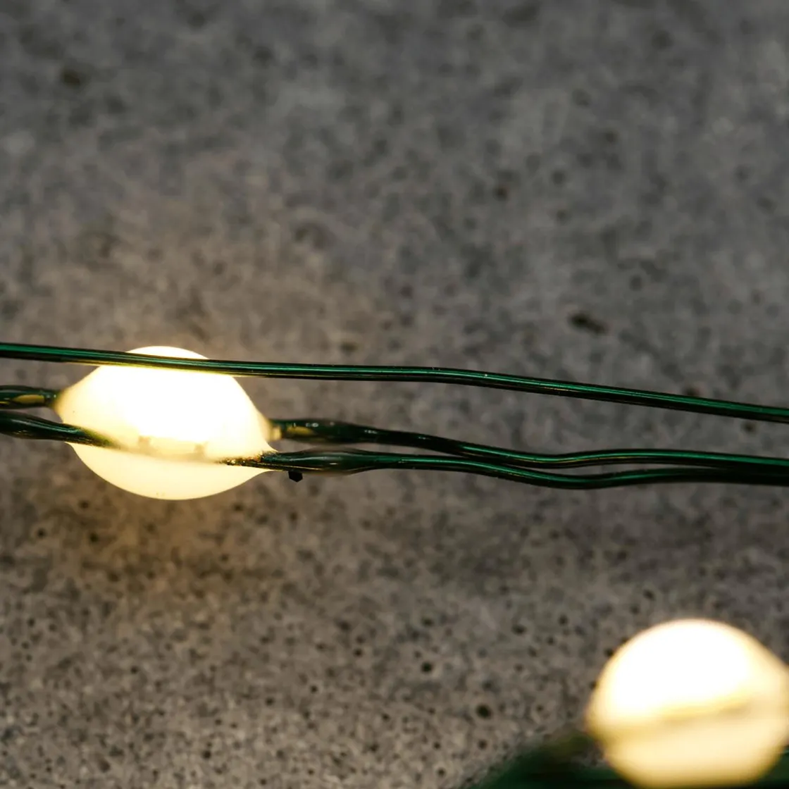 DecoWoerner Luces De Navidad>Cadena De Luces LED XL Con Alambre Para Exteriores, 100 LED, 10 M