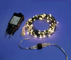 DecoWoerner Luces De Navidad>Cadena De Luces LED XL Con Alambre Separable Para Exteriores, 200 LED, 20 M