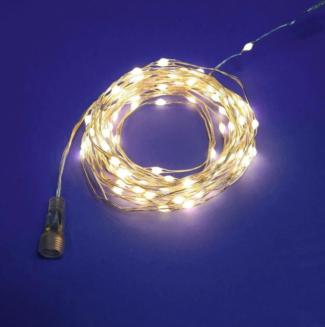 DecoWoerner Luces De Navidad>Cadena De Luces LED XL Con Alambre Separable Para Exteriores, 200 LED, Alambre , 20 M