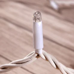 DecoWoerner Luces De Navidad>Cadena De Luz De Bajo Voltaje Blanca 10m IP44 Cálido